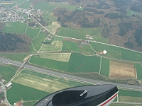 flight-2009-04 015  roundtrip Grenchen LSZG - Altenrhein LSZR José Fleiderman - hot balon near Rothrist